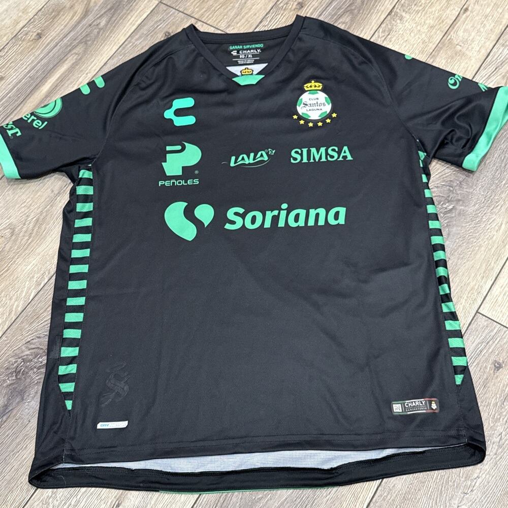 Santos Laguna Mexico Away Soccer Jersey Futbol Charly Sz XL